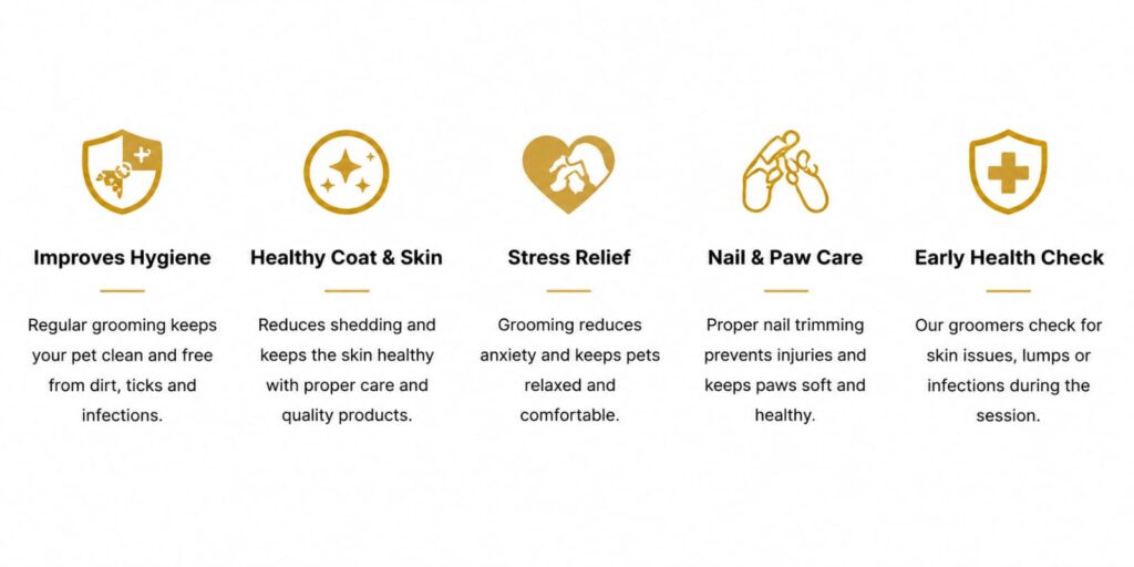 Benifits of professional pet grooming